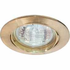 Светильник DL 308 поворотный золото MR-16(литье) 15068