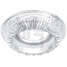 Светильник Gauss Glass CR052 Кристалл/Хром, Gu5.3 1/40 CR052