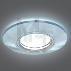 Светильник Gauss Backlight BL057 Круг Гран. Кристалл/Хром, Gu5.3, LED 4100K 1/40 BL057