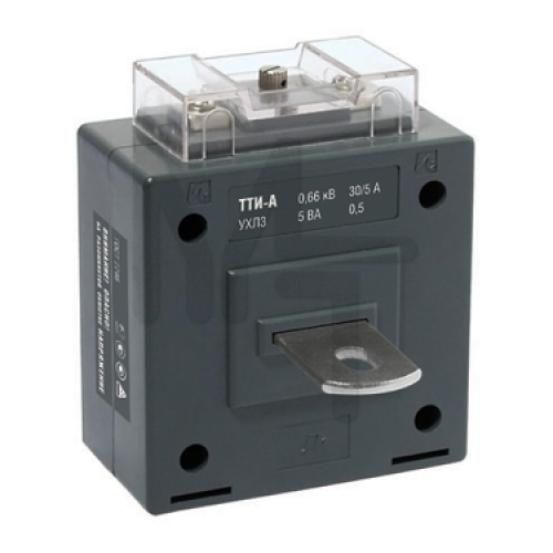 Трансформатор тока ТТИ-А  300/5А  5ВА  класс 0,5S  IEK ITT10-3-05-0300