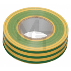 Изолента 0,18х19 мм желто-зеленая 20 метров ИЭК UIZ-20-10-K52