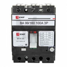 Выключатель автоматический ВА-99 160/50А 3P 35кА EKF PROxima mccb99-160-50