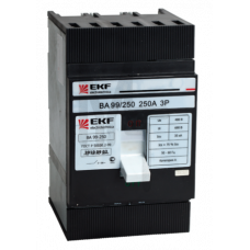 Выключатель автоматический ВА-99 250/200А 3P 35кА EKF PROxima mccb99-250-200