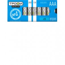 Батарейки Трофи LR03-10 ААА 10шт/box Б0002908