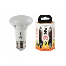 Лампа светодиодная ЭРА LED smd R63-8w-827-E27 Б0020557