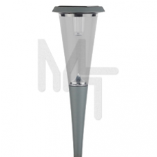 SL-AL50  ЭРА Садовый светильник на солнечной батарее, алюминий, серый, 50 см Б0007522