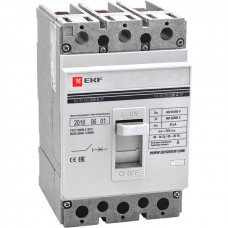 Выключатель автоматический ВА-99 250/100А 3P 35кА EKF PROxima mccb99-250-100