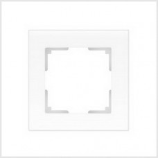Рамка на 1 пост  (белый,стекло) / WL01-Frame-01 a051192