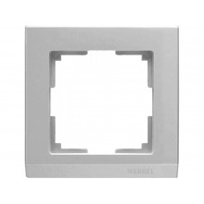 Рамка на 1 пост (глянцевый никель) / WL02-Frame-01 / W0011602 a051000