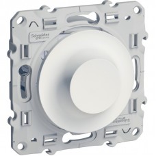 Odace Белый Светорегулятор поворотный 40-600 ВА Schnaider S52R511