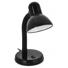 N-120-E27-40W-BK настольная лампа черная  ЭРА C0041453