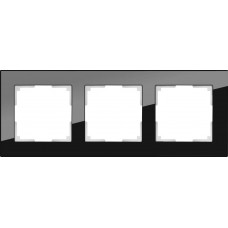 Рамка на 3 поста (черный) / WL01-Frame-03 / W0031108 a051440