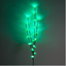 LD207 Bветка сакуры, 24 LED (зеленый) , 80 см 26937