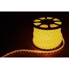 Дюралайт  LED 3WAY 50м квадр. 11х17мм 230V 72LED/м 2,88Вт/м, (2м/отрез), 2 аксесс., желтый/ LED-F3W 26068