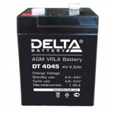 DT4045 Аккум DELTA 4V 4,5Ah для прожекторов FA19-37-65-60-90, KA16M/MR, карт (20) Б0005237