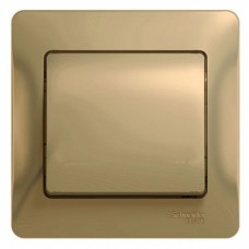 Glossa Титан Выключатель 1-клавишный, сх.1 (в сборе с рамкой) GSL000412
