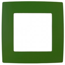 12-5001-27 ЭРА Рамка на 1 пост, Эра12, зелёный (20/200/5000) Б0019392
