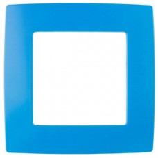 12-5001-28 ЭРА Рамка на 1 пост, Эра12, голубой (20/200/5000) Б0019393