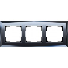 Рамка на 3 поста / WL08-Frame-03 (черный) / W0031208 a051446