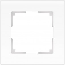 Рамка на 1 пост / WL01-Frame-01 (белый матовый) / W0011105 a051290