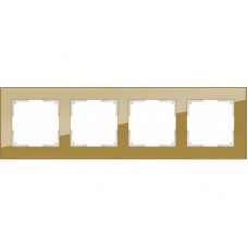Рамка на 4 поста / WL01-Frame-04 (бронзовый) / W0041112 a051008