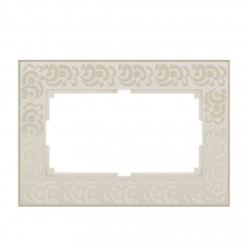 Рамка для двойной розетки / WL05-Frame-01-DBL-ivory (слоновая кость) / W0082303 a050803