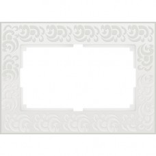Рамка для двойной розетки / WL05-Frame-01-DBL-white (белый) / W0082301 a050807