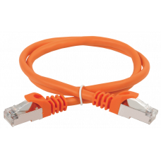 ITK Коммутационный шнур (патч-корд), кат.5Е FTP, 2м, оранжевый PC07-C5EF-2M