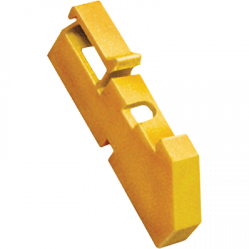 Изолятор DIN желтый (120 штук) YIS21