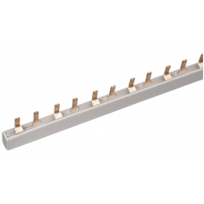 Шина соединительная PIN 2Р 100А шаг 27 мм (дл. 1м) ИЭК YNS51-2-100