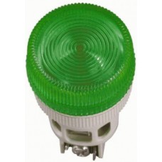 Лампа ENR-22 сигнальная d22мм зеленый неон/240В цилиндр ИЭК BLS40-ENR-K06