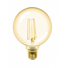 Лампа светодиодная GLDEN-G95S-10-230-E27-2700 Золотая 655308
