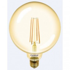 Лампа светодиодная GLDEN-G125S-8-230-E27-2700 Золотая 655309
