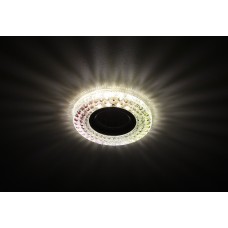 DK LD15 SL RGB/WH Светильник ЭРА декор cо светодиодной подсветкой MR16, мультиколор Б0028081