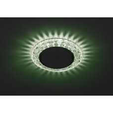 DK LD24 GR/WH Светильник ЭРА декор cо светодиодной подсветкой Gx53, зеленый Б0029634