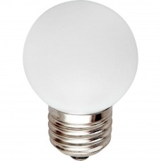 Лампа светодиодная LB-37 5LED(1W) 230V E27 2700K 70*45mm шарик 25878