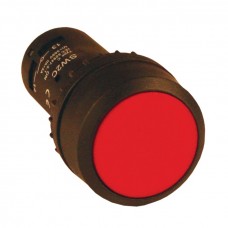 Кнопка SW2C-11 с фиксацией красная NO+NC EKF sw2c-11f-r