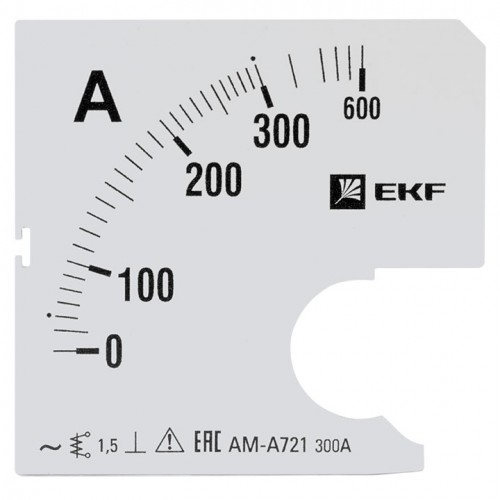 Шкала сменная для A721 300/5А-1,5 EKF PROxima s-a721-300