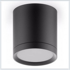 LED светильник накладной с рассеивателем HD015 6W (черный) 4100K 68х75, 420лм, 1/30 HD015