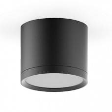 LED светильник накладной с рассеивателем HD016 10W (черный) 3000K 88х75, 700лм, 1/30 HD016