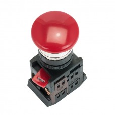 Кнопка AEAL-22  красная с фиксацией NO+NC Грибок EKF PROxima pbn-aeal-r