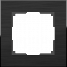 Рамка на 1 пост (черный алюминий) / WL11-Frame-01 / W0011708 a050949