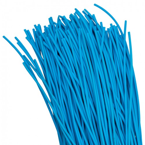 Термоусаживаемая трубка ТУТ  2/1 синяя в отрезках по 1м EKF PROxima tut-2-g-1m