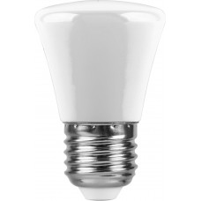 Лампа светодиодная LB-372 (1W) 230V E27 6400K Колокольчик матовый для белт лайта 25910