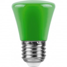 Лампа светодиодная LB-372 (1W) 230V E27 зеленый Колокольчик для белт лайта 25912