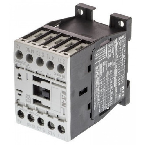 DILM9-10(24V50/60HZ) Контактор 9 А,  управляющее напряжение 24В (АС), 1 НО доп. контакт, категория применения AC-3, AC-4 276694