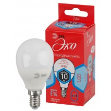 Лампа светодиодная ЭРА LED P45-10W-840-E14 ECO R Б0050233
