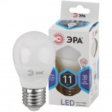 Лампа светодиодная ЭРА LED smd P45-11w-840-E27 Б0032989