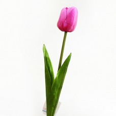 Цветок искусственный Тюльпан, 66см, розовый 1081900