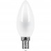 Лампа светодиодная LB-73 (9W) 230V E14 4000K филамент С35 матовая 25957